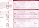 Custom Printed Manual Business Checks - 1 Part