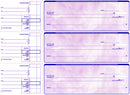 Custom Printed Manual Business Checks - 1 Part