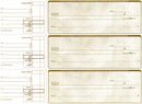 Custom Printed Manual Business Checks - 1 Part