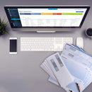 Gummed QuickBooks Double Window Check Envelopes - 500 Ct.