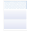 Blank Laser Check Stock - Check On Top