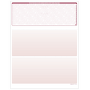 Blank Laser Check Stock - Check On Top