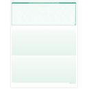 Blank Laser Check Stock - Check On Top